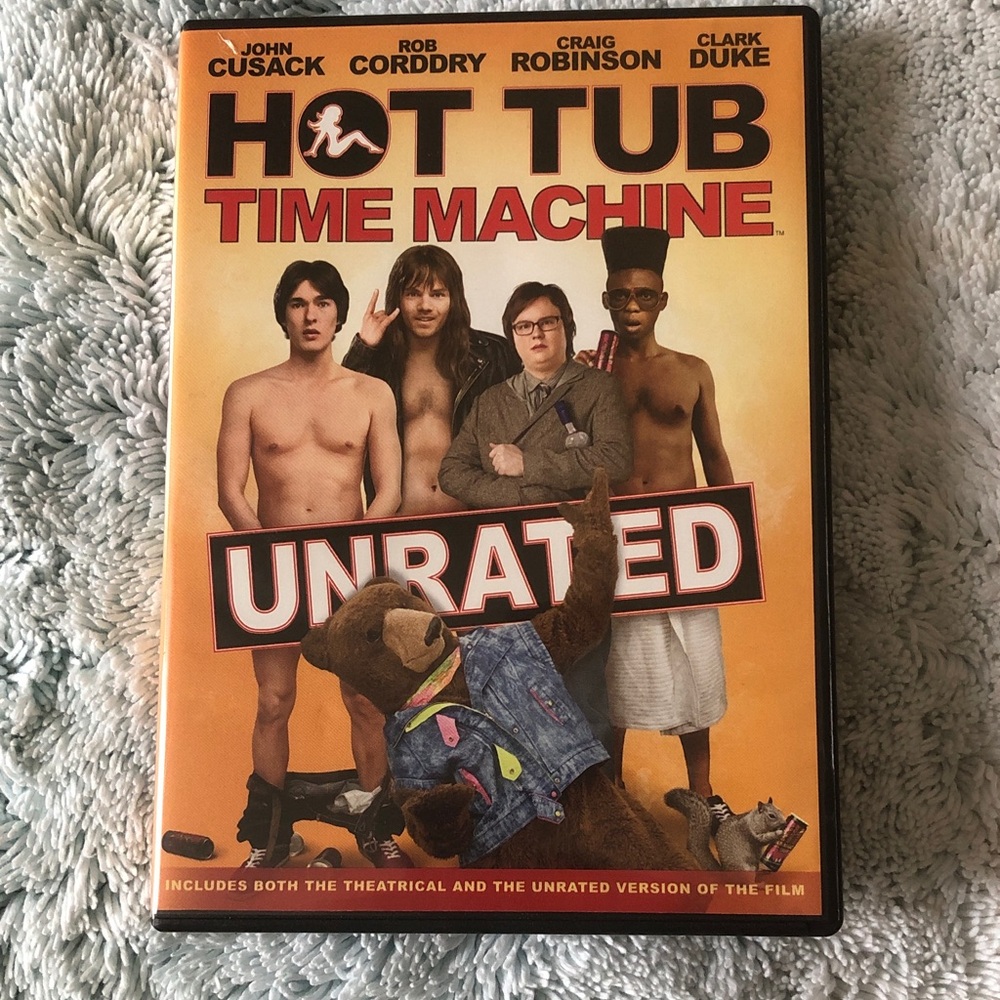 Hot Tub Time Machine unrated DVD